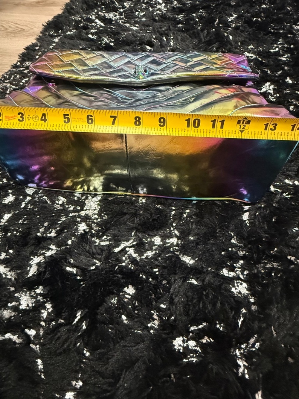 New without tags - Kurt Geiger metallic multicolor shoulder bag - Picture 10 of 12